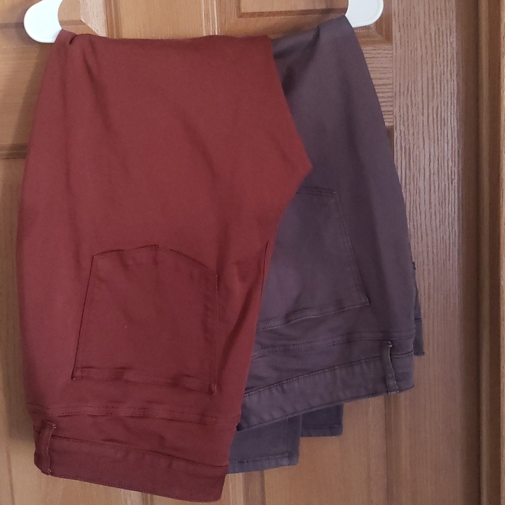 2 Pair of  Plus size Maurices Jeggings